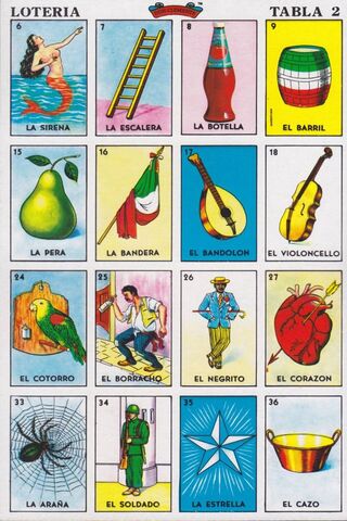 Buy Mexican Loteria Cards Party Background Digital Backdrop 6 X Online in  India  Etsy