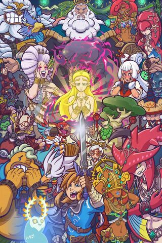 The Legend of Zelda BotW wallpaper project by Barghaid on DeviantArt