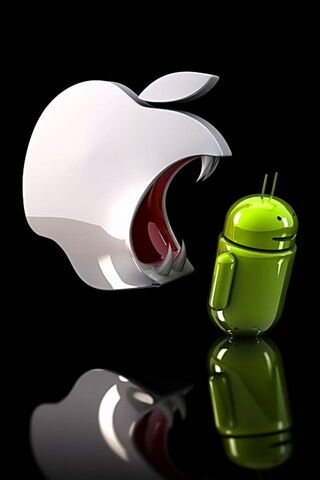 Apple zjada Androida