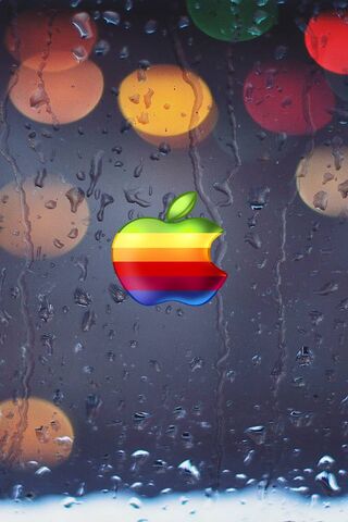 Apple Rain Drops