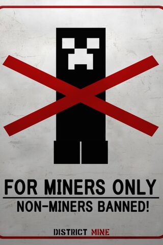 Minecraft चेतावणी