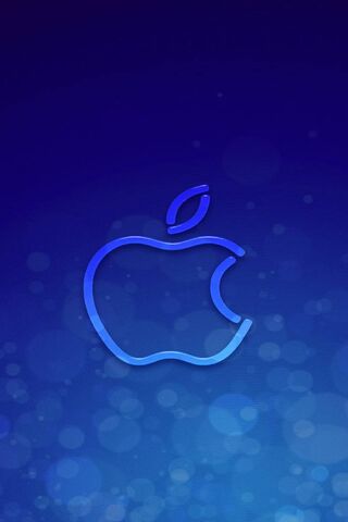Apple In Blue