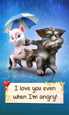 Download wallpaper 240x320 cats, couple, tenderness, love old mobile, cell  phone, smartphone hd background