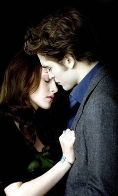 Twilight Edward Bella couple love forever movie series painting art  wallpaper  1440x1361  498586  WallpaperUP