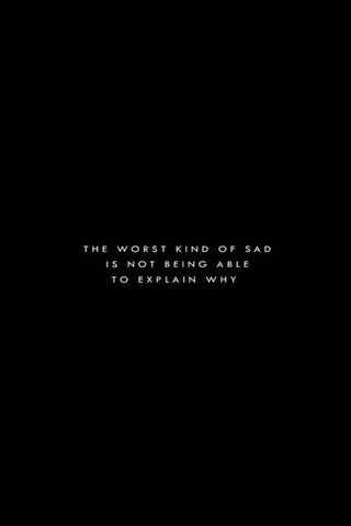 The Unspoken Weight of Sadness