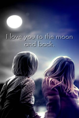 أحبك إلى القمر