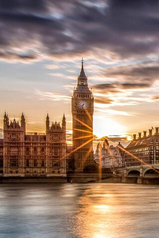 Golden Hour Over the Th..