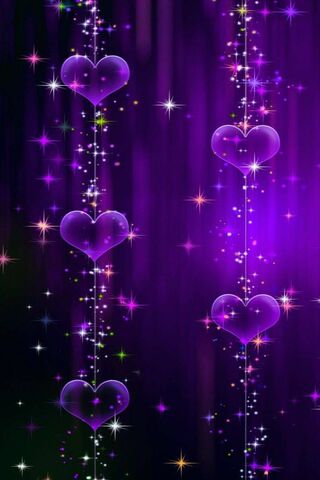 Фіолетові серця