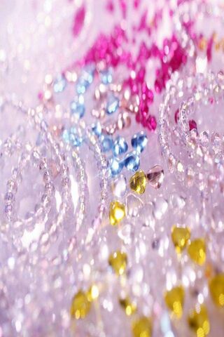 Pink Flower Pearl Diamonds Wallpaper 3D Jewelry Lace Design Wall Mural –  beddingandbeyond.club