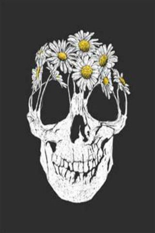 Whimsical Skull Blooms 🌼💀