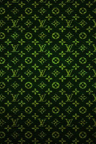 aesthetic green louis vuitton wallpaper