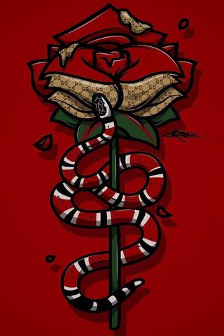 Gucci Snake Wallpaper Download To Your Mobile From Phoneky