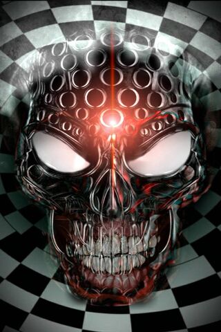 Eerie Elegance: The Finish Skull