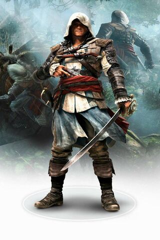 Armed  Ready Edward Kenway Ship Pirate Assassins Creed Assassin  Black Flag HD wallpaper  Peakpx