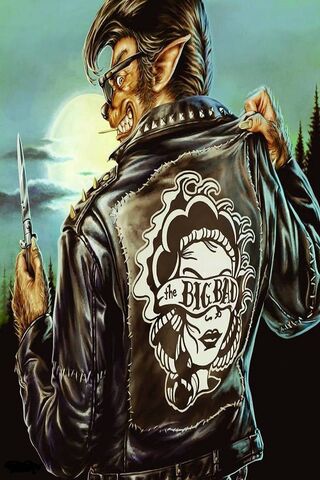 The Rebel Howler: Big Bad Wolfie Unleashed! 🐺🎸