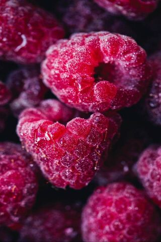 Sweet Heart of Raspberries 🍇❤️