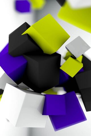 Vibrant Dimensions: A Playful Cube Adventure! 🎨✨