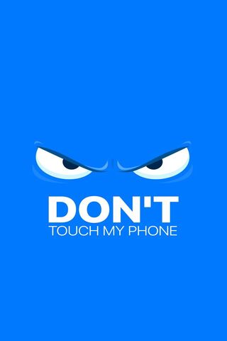 不要触摸我的手机