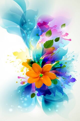 Vibrant Blossoms: A Splash of Color 🌼🎨