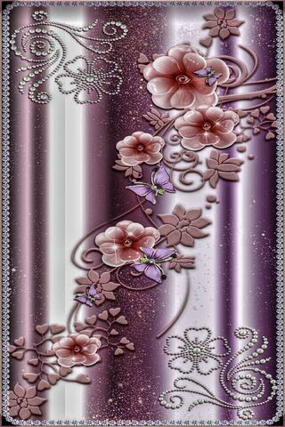 Blossoms in Rose Gold E..