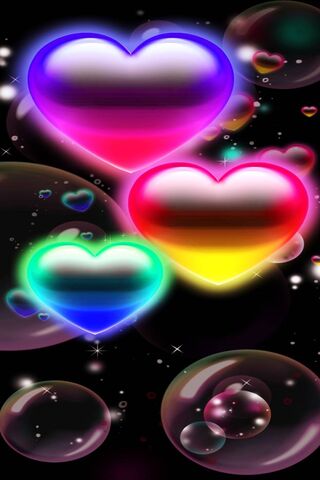 Colorful Love in a Bubb..