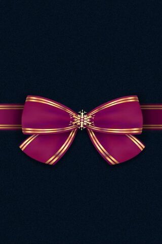 Pink N Gold Bow