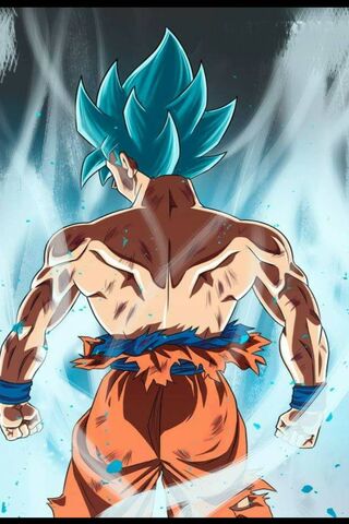 Goku Ascends: The Power of Blue 🔵✨