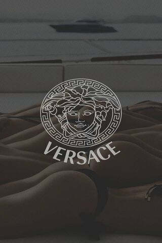 Versace logo iphone wallpaper