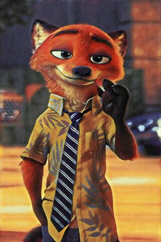 Nick Wilde: The Charming Con Artist 🦊✨