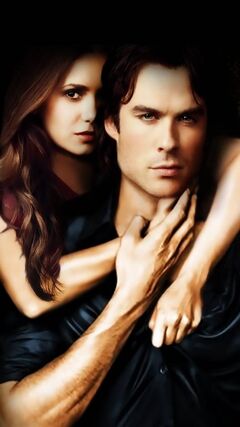 Damon and Elena Wallpaper - Download to your mobile from PHONEKY