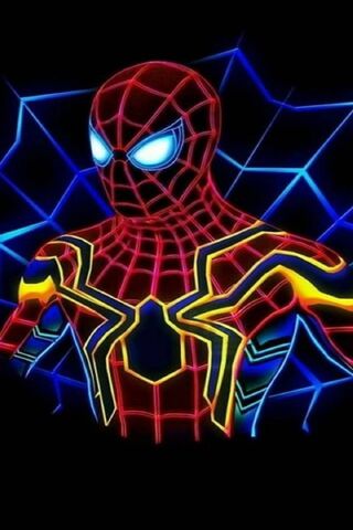 Spiderman de néon