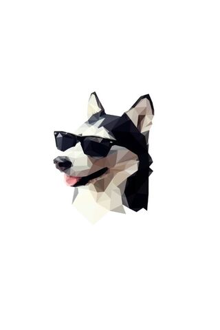 Pixel Cool Dog Wallpaper - Download to your mobile from PHONEKY
