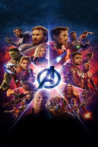 Epic Showdown: Heroes Unite Against Thanos! 🌌💥