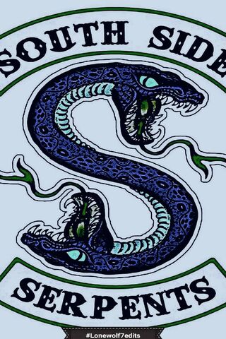 Riverdale Southside Serpents Logo Laptop Wallpaper, HD Png Download ,  Transparent Png Image - PNGitem
