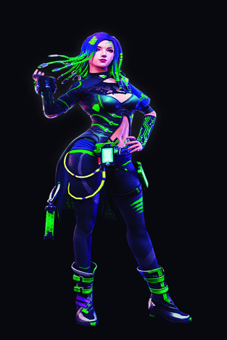 Neon Warrior: The Free ..