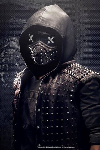 Wrench: The Masked Maverick 🔧🖤