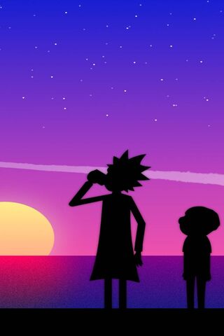 Cosmic Sunset Adventure..