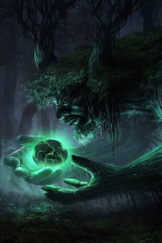 Haunted Forest Wallpaper - Download to your mobile from PHONEKY