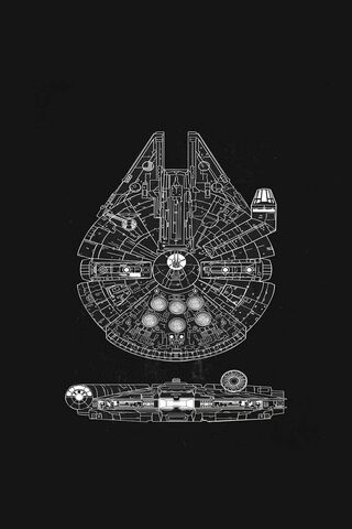 Millennium Falcon Wallpaper Download To Your Mobile From Phoneky
