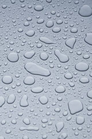 Gray Water Droplets