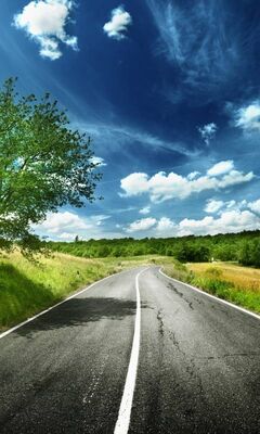 Lonely Road Love Wallpaper - Download to your mobile from PHONEKY