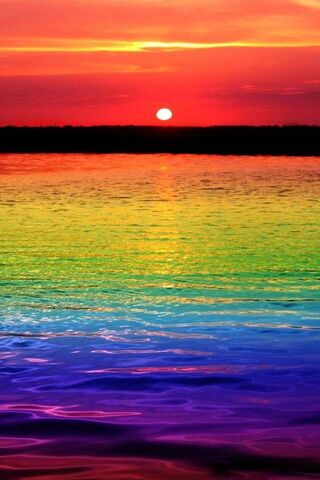 Rainbow Sunset