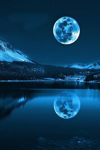 रात्री चंद्र