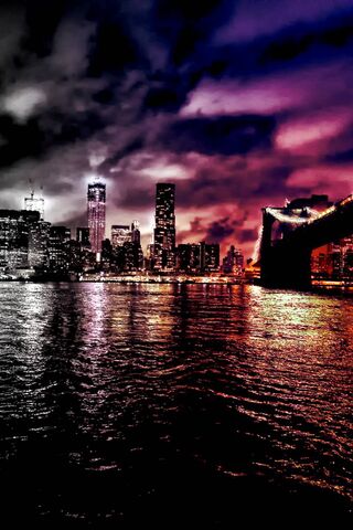 Urban Glow: A Nighttime..