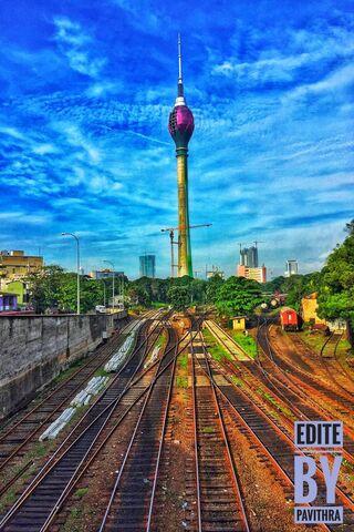 Lankawe Kollo: A Glimpse of Colombo's Skyline 🌆🚆