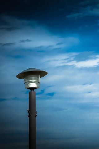 Lamp Post In Sky