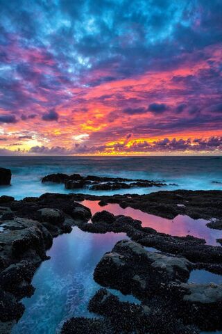 Sunset Serenity: A Beac..