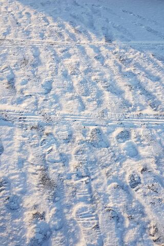 Snowy Footpath