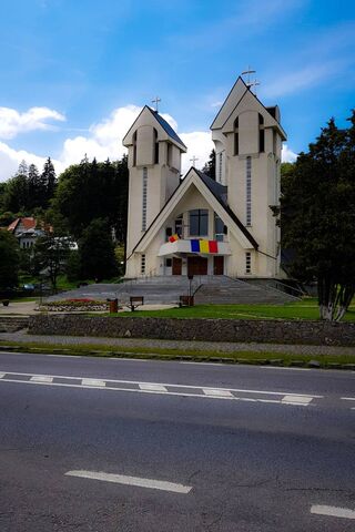 A Serene Sanctuary: The Catholic Church in Nature
