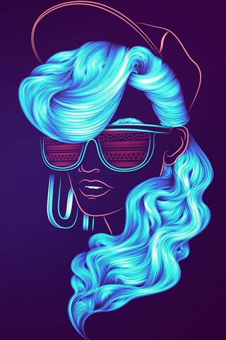 Neon Girl HD Wallpapers - Wallpaper Cave